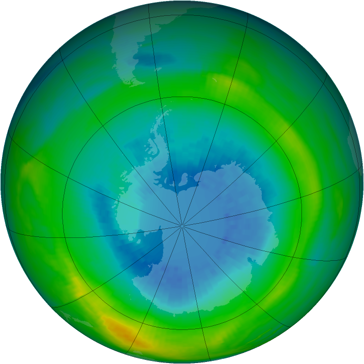 Ozone Map 1980-09-12